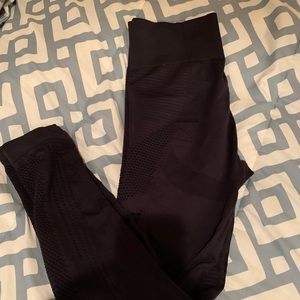 Black Mesh Gymshark Leggings